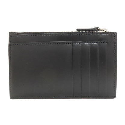 Balenciaga Logo Print Card Case Leather