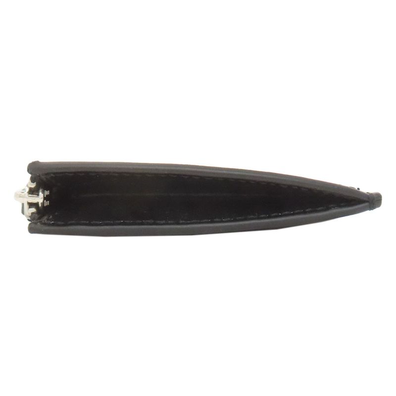 Balenciaga Logo Print Card Case Leather
