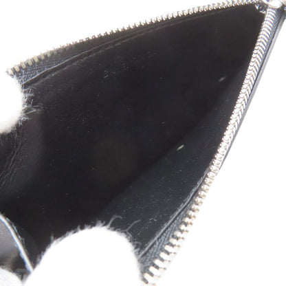 Balenciaga Logo Print Card Case Leather