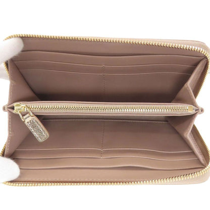 Bvlgari Wallet Leather Gold