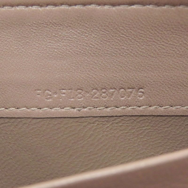 Bvlgari Wallet Leather Gold