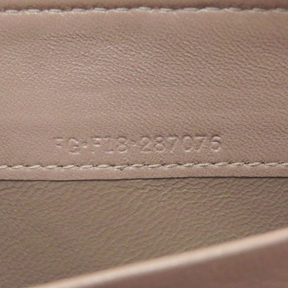 Bvlgari Wallet Leather Gold
