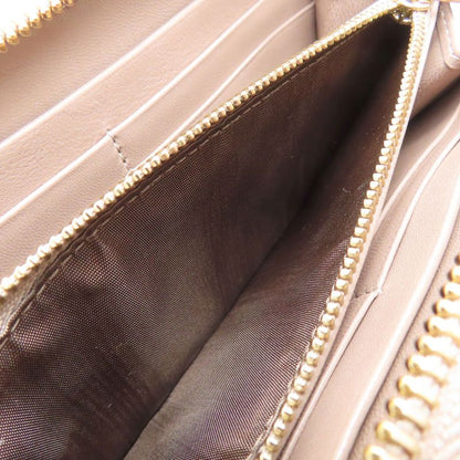 Bvlgari Wallet Leather Gold