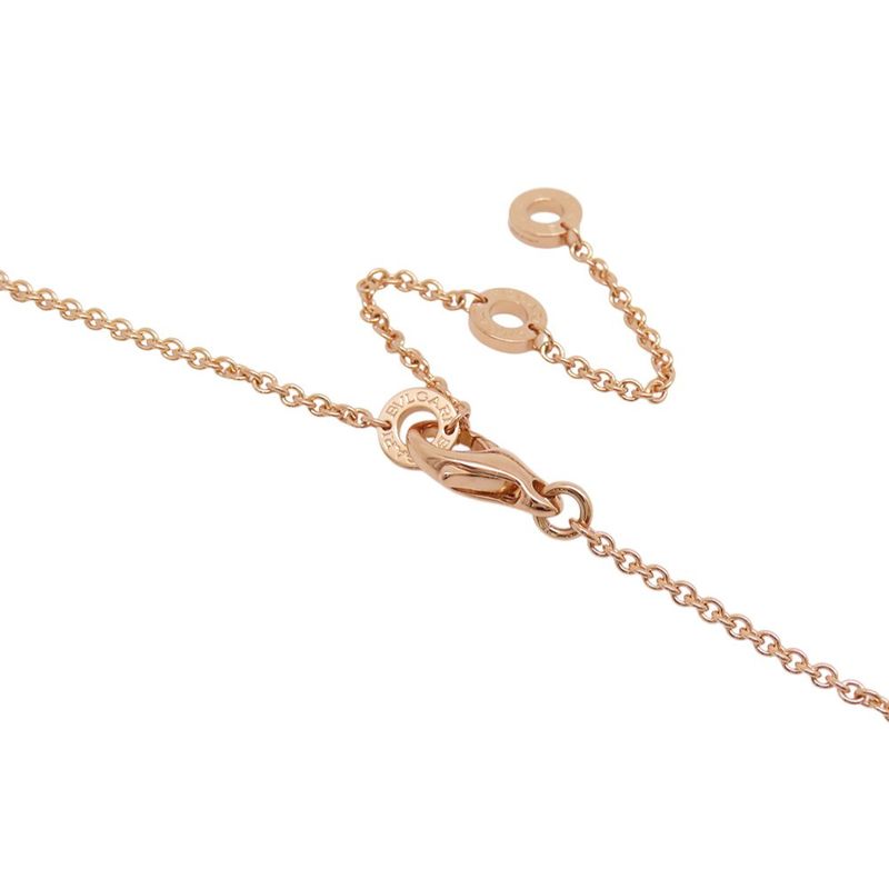 Bvlgari Necklace Legend 18K Pink Gold Black Ceramic