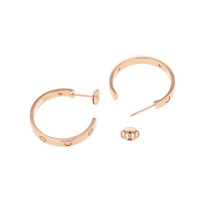 Cartier Earrings Love Hoop