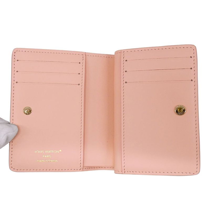 Louis Vuitton Wallet Bifold Monogram Mahina Blue Mugret
