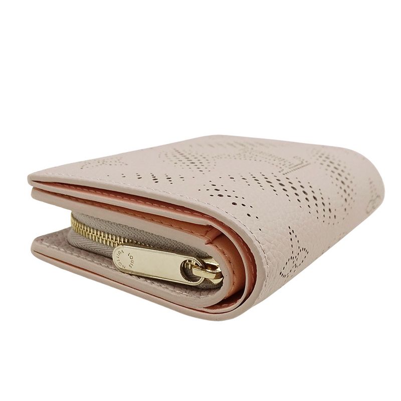 Louis Vuitton Wallet Bifold Monogram Mahina Blue Mugret