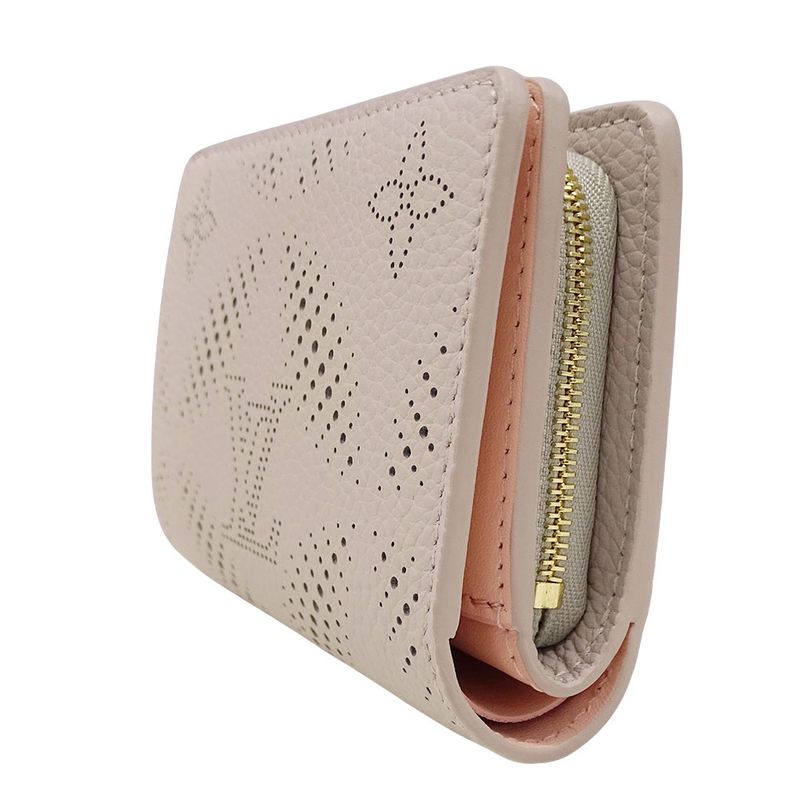 Louis Vuitton Wallet Bifold Monogram Mahina Blue Mugret