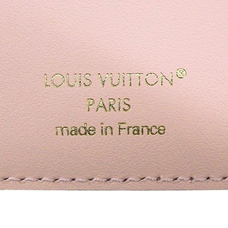Louis Vuitton Wallet Bifold Monogram Mahina Blue Mugret