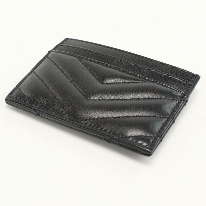 Saint Laurent Cassandra Card Case Lambskin
