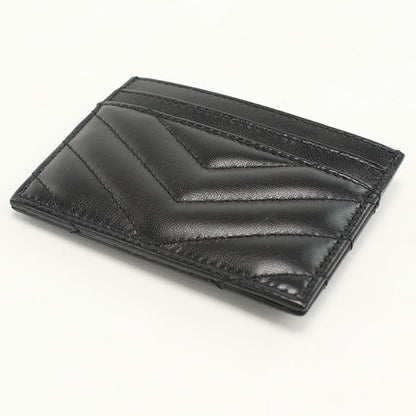Saint Laurent Cassandra Card Case Lambskin