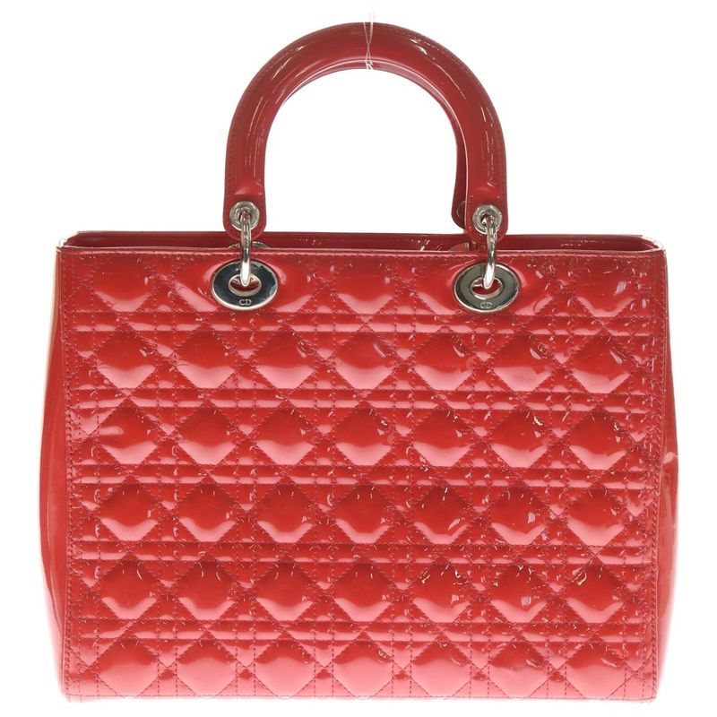 Dior Large Enamel Handbag 2-Way