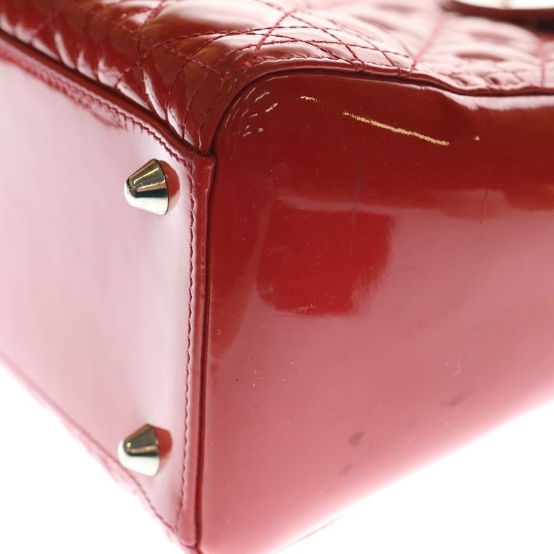 Dior Large Enamel Handbag 2-Way