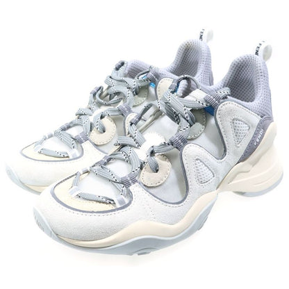 Fendi Fluid Dad Low Cut Sneakers Gray White Graywhite
