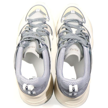 Fendi Fluid Dad Low Cut Sneakers Gray White Graywhite