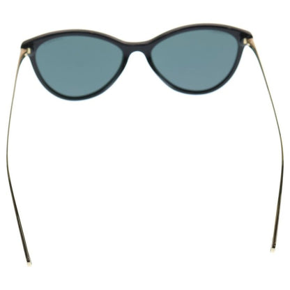 Chanel CC Logo Side Cat Eye Frame Sunglasses Black Gold