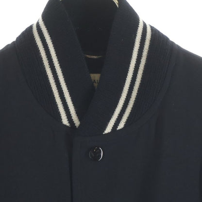 Saint Laurent Paris Teddy Jacket Stadium Bomber Black