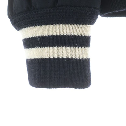 Saint Laurent Paris Teddy Jacket Stadium Bomber Black