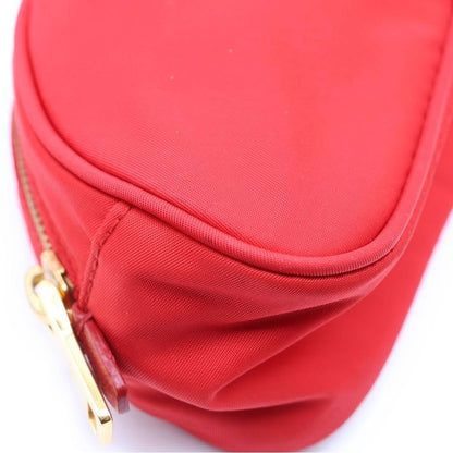 Prada Tessuto Pouch Red