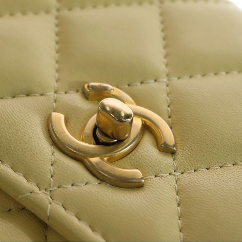 Chanel CC Logo Quilted Phone Shoulder Mini Bag Chain Lastomachtostomacherotic