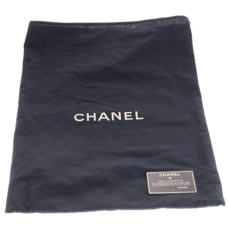 Chanel Quilted CC Logo Turnlock Lambskin Leather Backpack Gold