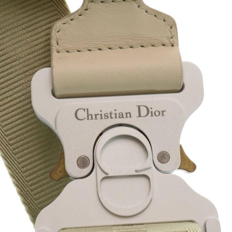 Dior Nautic Saddle Bag CD Diamond Beige