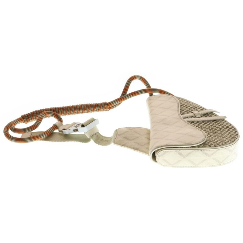 Dior Nautic Saddle Bag CD Diamond Beige