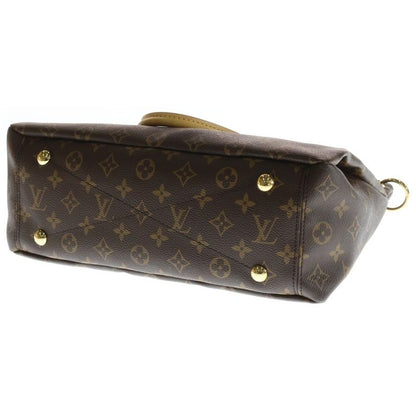 Louis Vuitton Monogram Pallas MM Dune 2-Way Bag Gold