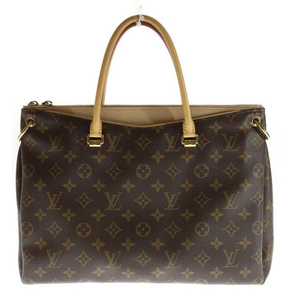 Louis Vuitton Monogram Pallas MM Dune 2-Way Bag Gold