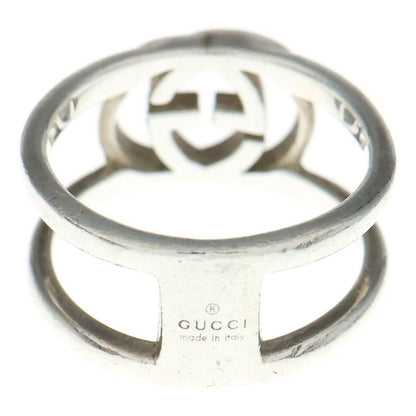 Gucci Interlocking Ring Silver