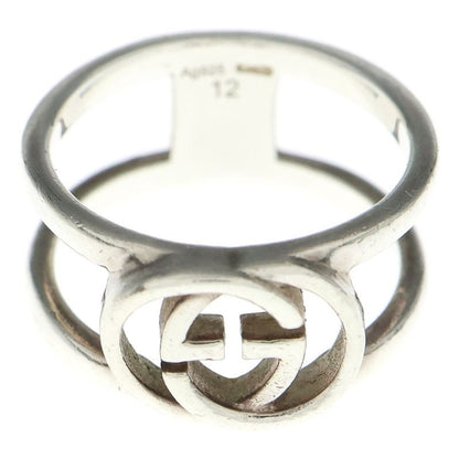 Gucci Interlocking Ring Silver