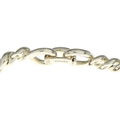 Hermes Torsade Bottleneck Necklace Silver