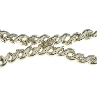 Hermes Torsade Bottleneck Necklace Silver
