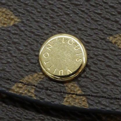 Louis Vuitton Wallet Coin Case Monogram Canvas Porte Monnaie Rosalie Rose Ballerine