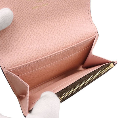 Louis Vuitton Wallet Coin Case Monogram Canvas Porte Monnaie Rosalie Rose Ballerine