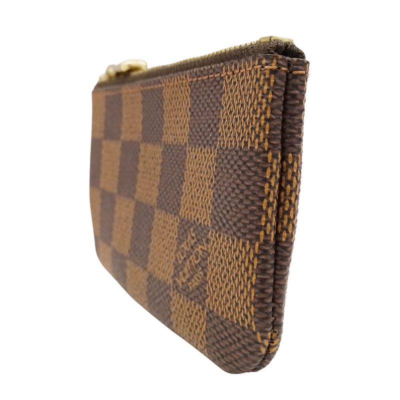 Louis Vuitton Wallet Coin Case Damier Canvas Card Key