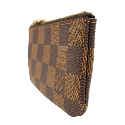 Louis Vuitton Wallet Coin Case Damier Canvas Card Key