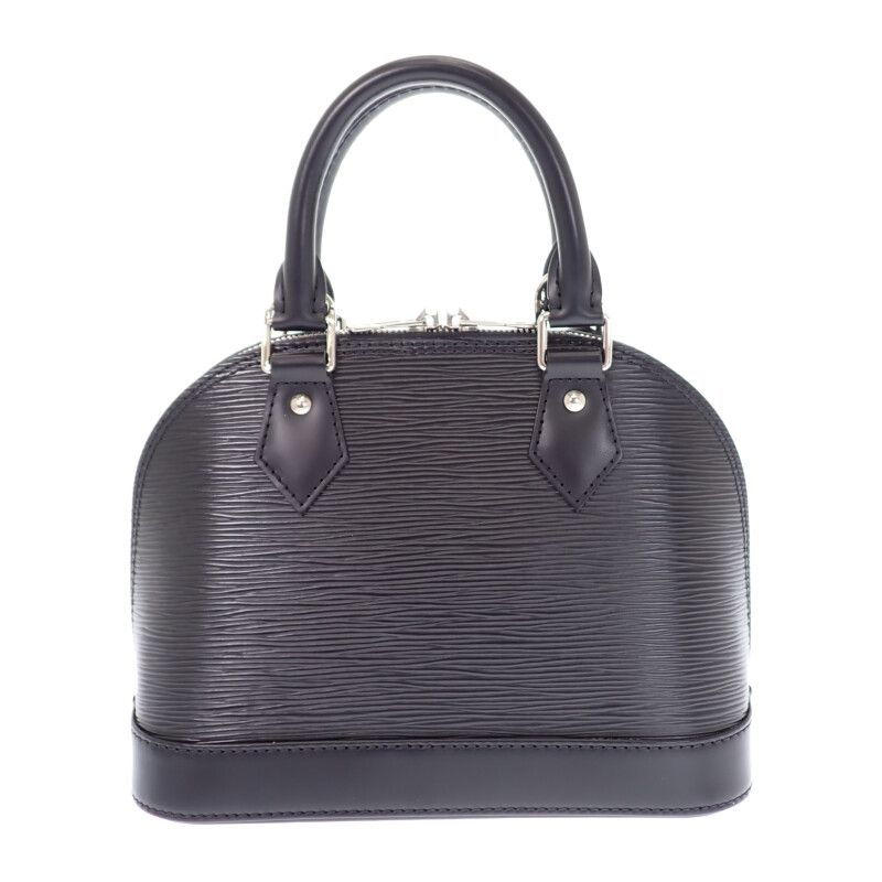 Louis Vuitton Alma BB 2-Way Epi Leather Black Shoulder Bag Creates A Luxurious Feel
