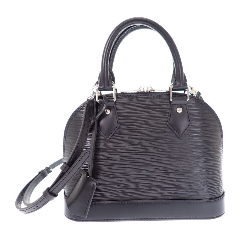 Louis Vuitton Alma BB 2-Way Epi Leather Black Shoulder Bag Creates A Luxurious Feel