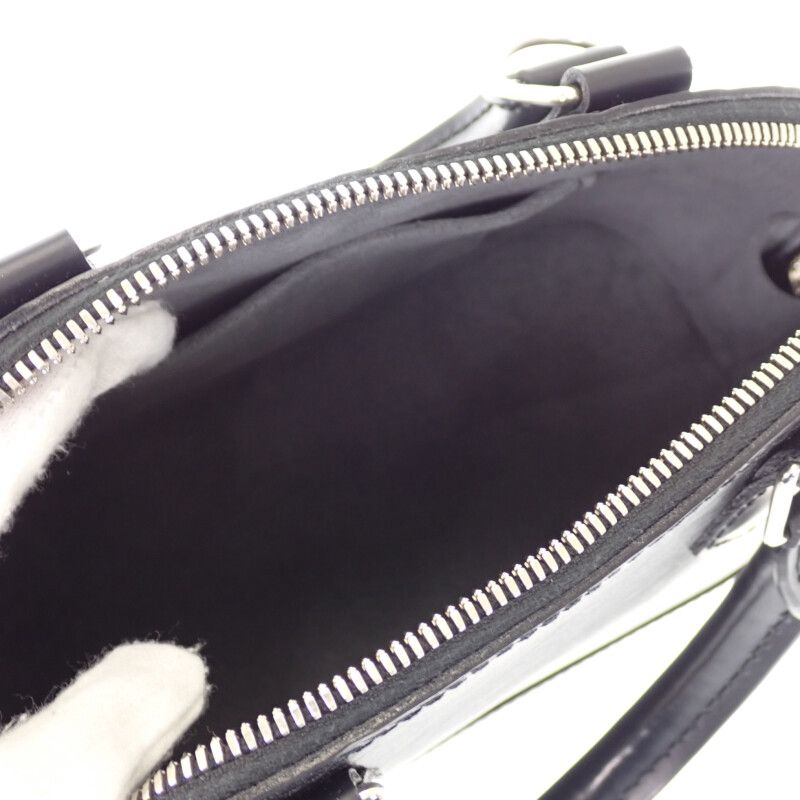 Louis Vuitton Alma BB 2-Way Epi Leather Black Shoulder Bag Creates A Luxurious Feel