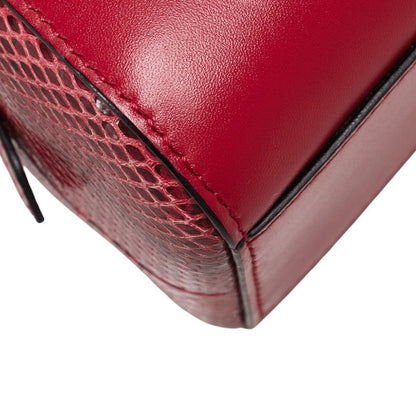 Bvlgari Serpenti Scalier 2-Way Shoulder Bag Pink Leather