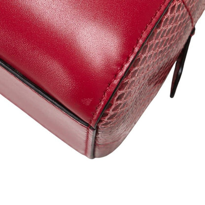 Bvlgari Serpenti Scalier 2-Way Shoulder Bag Pink Leather