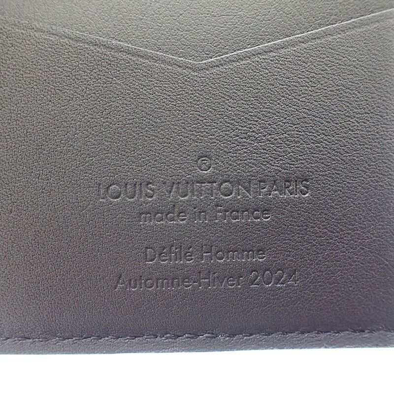 Louis Vuitton Organizer de Poche Card Case Brushed Monogram Leather