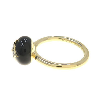 Louis Vuitton Color Blossom Ring Onyx 55
