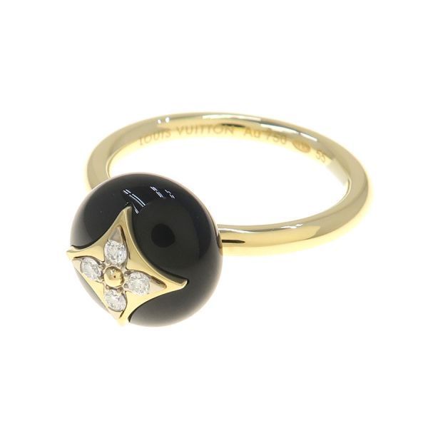 Louis Vuitton Color Blossom Ring Onyx 55