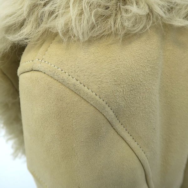 Loewe Mouton Coat Ivory 40