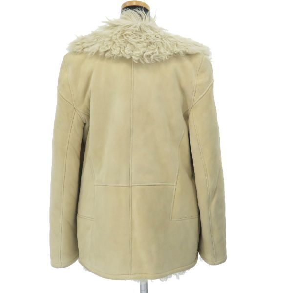 Loewe Mouton Coat Ivory 40