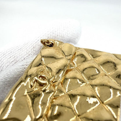 Chanel Brooch Quilted Bag Motif CC Logo Swing Coco