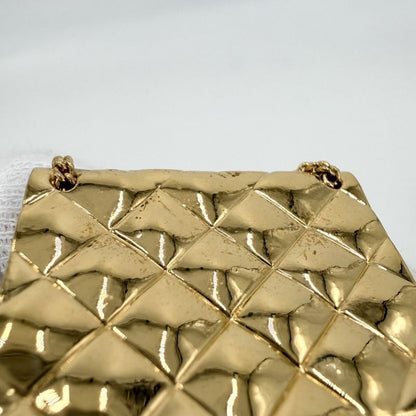 Chanel Brooch Quilted Bag Motif CC Logo Swing Coco