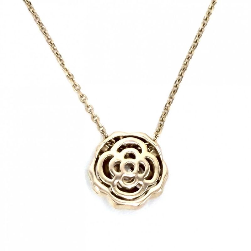 Chanel Necklace Aja Star Camellia Collection CC Logo Flower Motif